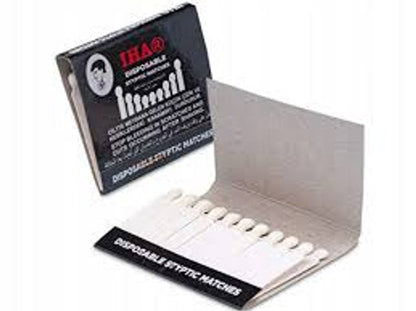 IHA DISPOSABLE STYPTIC MATCHES BOX – 24 PIECE