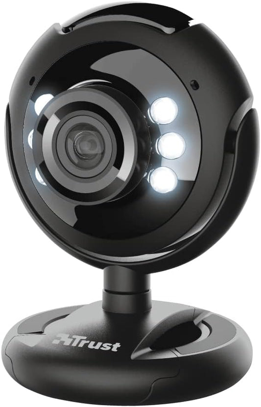 Pack of 10 TRUST SPOTLIGHT PRO WEBCAM WITH LED LIGHTS & MICROPHONE