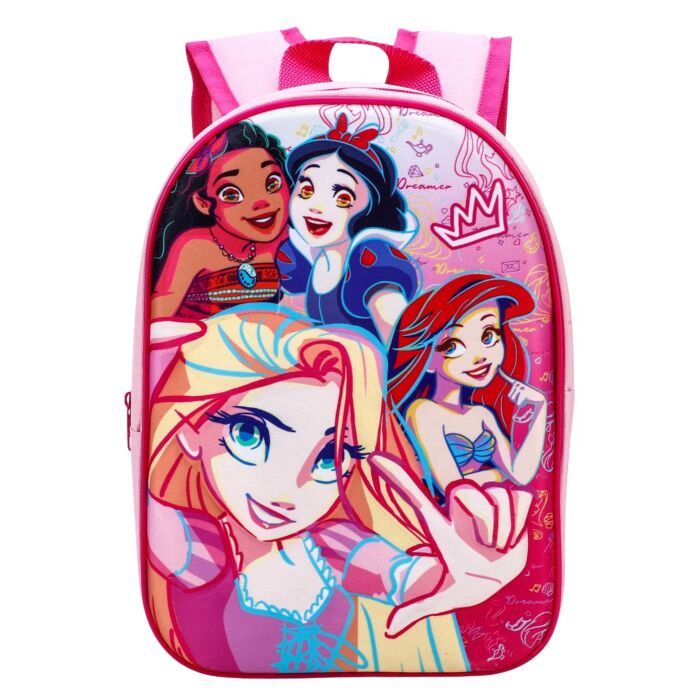 Pack of 24 EVA 3D Backpack 31cm Princess