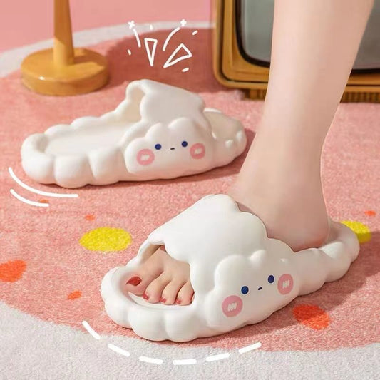 Home Bathroom Bathing Cloud Slippery Slippers