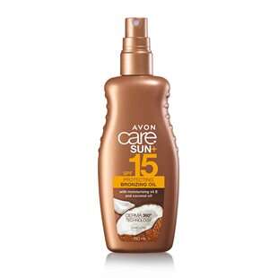 Avon Care Sun Protecting Bronzing Oil SPF15 -150ml