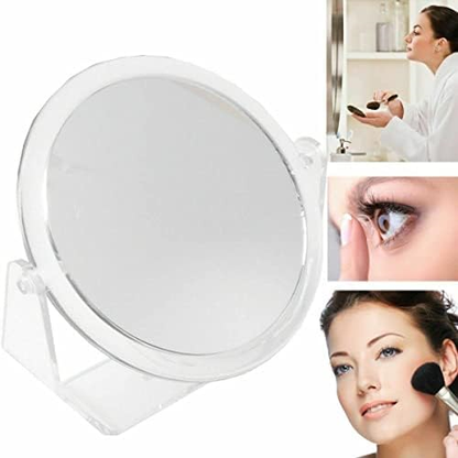 24 Pcs Double Sided Mirror, Small Vanity Rotation, Toothbrush, Makeup and more Mirror