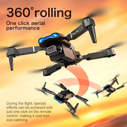 Drone with Dual Camera Foldable Rc Remote Control E99 Drone