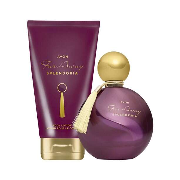 Far Away Splendoria Perfume and Body Lotion Set