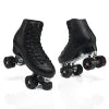 2024 Factory Wholesale Adult Roller Skating Shoes Four Wheel Flash Ice Skates Adjustable Inline for Outdoor Use