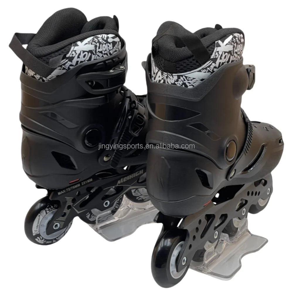 Jinyin Roller Skates Wholesale Inline Skates Professional Slalom Freestyle Inline Speed Rochelle Roller Skating Shoes for Adults