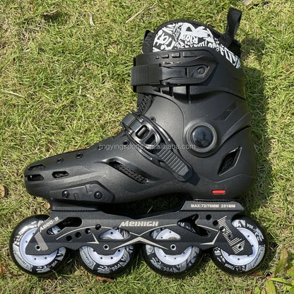 Jinyin Roller Skates Wholesale Inline Skates Professional Slalom Freestyle Inline Speed Rochelle Roller Skating Shoes for Adults