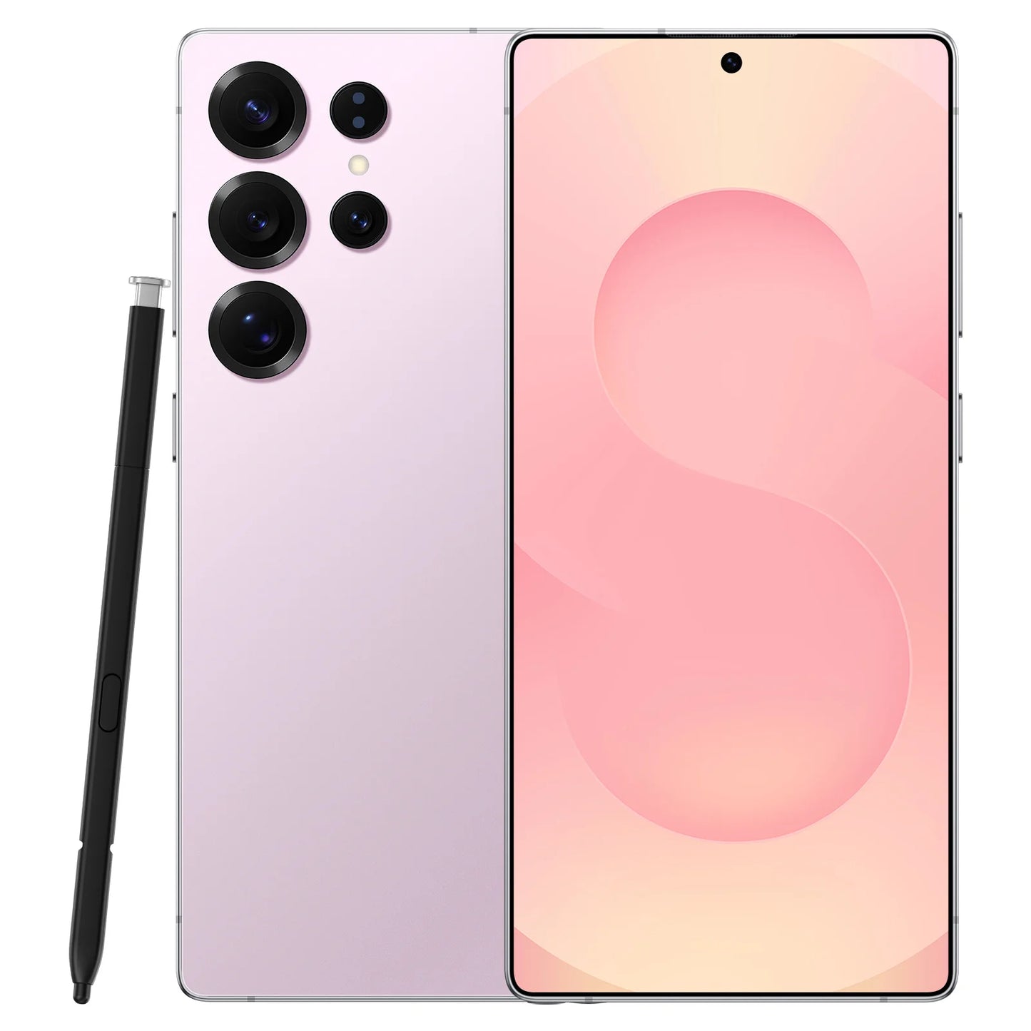 US Warehouse S25 Ultra 5G Smartphone 7.3 Inch 16GB+1TB Memory 4 Cameras Face ID Built-in Stylus LTE Cellular 108MP Unlocked