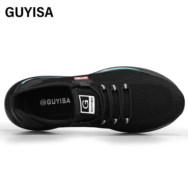 GUYISA Brand 2026 New CE Steel Toe Breathable Safety Shoes Men's Steel Toe Work Shoes for Men