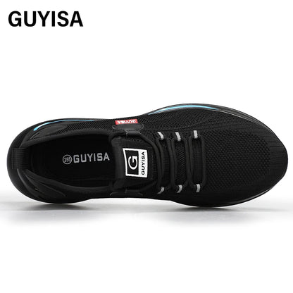 GUYISA Brand 2026 New CE Steel Toe Breathable Safety Shoes Men's Steel Toe Work Shoes for Men