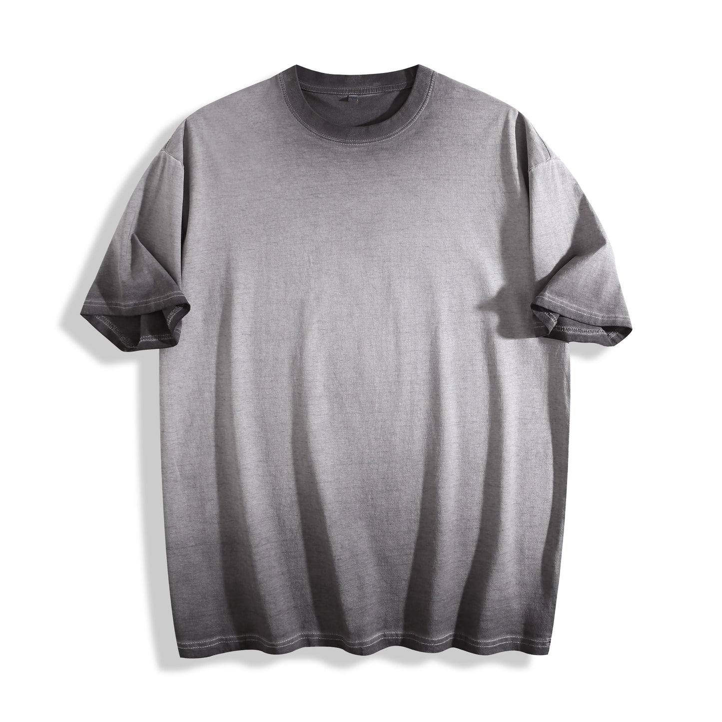 Custom Men's Hot Sell Summer 100% Cotton 230gsm Vintage T Shirt High Weight Street Style Short Sleeves for Men