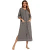 Free Shipping Sleeping Beauty Princess Dress Zipper Sexy Nightgown Women Loungewear