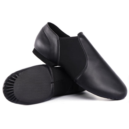 US EU AU in Stock Professional Split Sole Jazz Shoes With Elastic Tan Jazz Shoes Dance for Women and Men