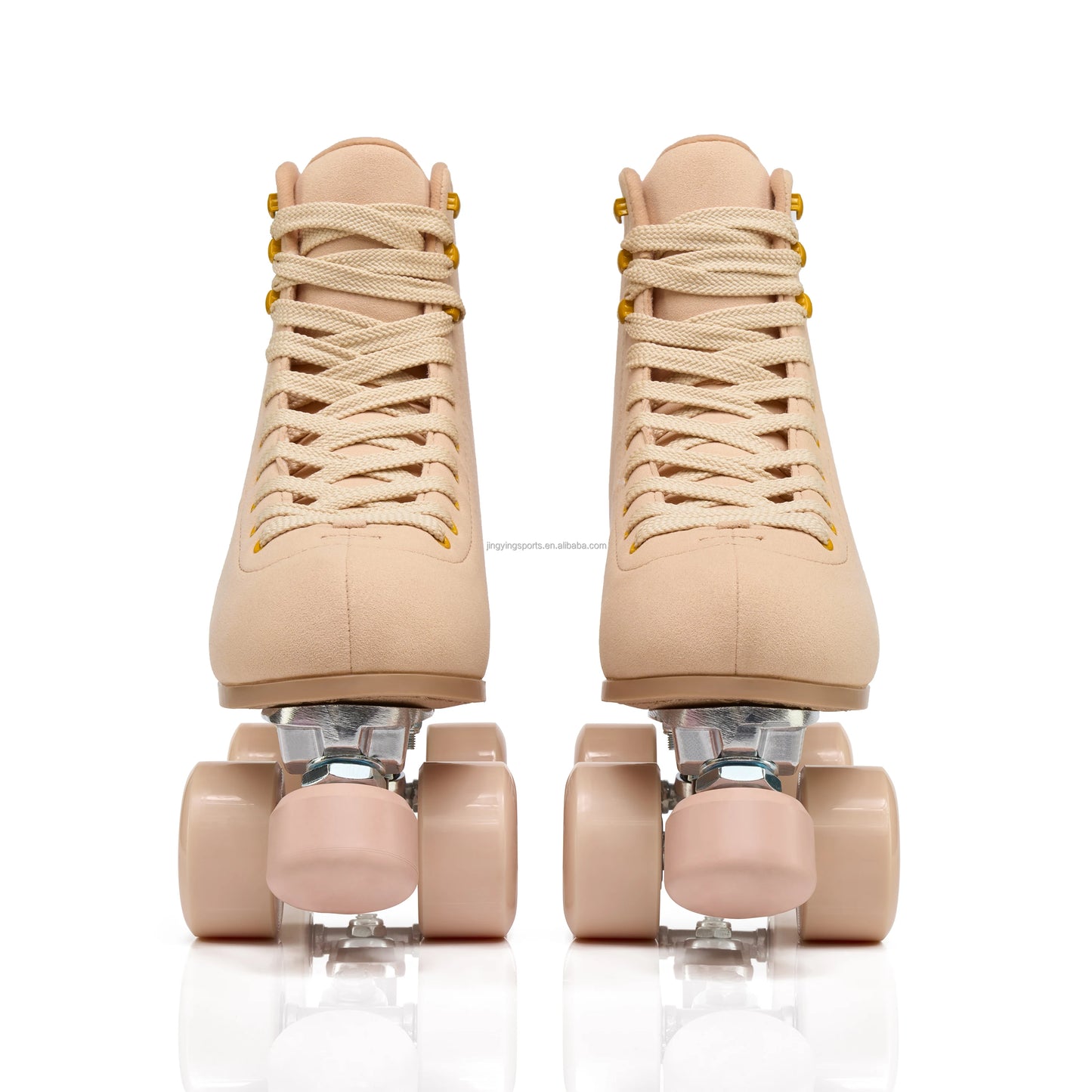 2025 Hotsale Two-Row Glitter Flashing Roller Quad Skates Unisex Wheel Skating Shoes for Woman and Man