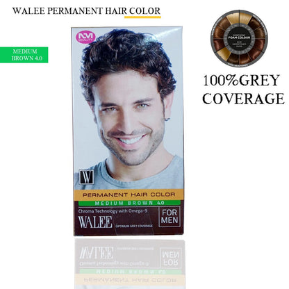 WALEE PERMANENT HAIR COLOR LIGHT BROWN