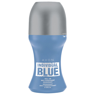 Individual Blue Anti-Perspirant Roll-On Deodorant - 50ml