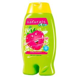 Kids' Swirling Strawberry Body Wash & Bubble Bath - 250ml