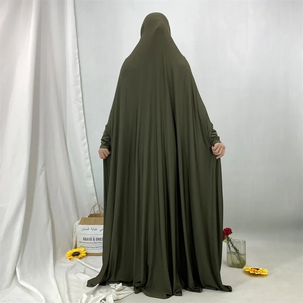 Islam Djellaba Women Hooded Dress Eid Ramadan Muslim Prayer Garment Clothes Arabic Robe Abaya Kaftan Burqa Caftan Dubai Abayas