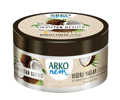 Arko Nem Moisturising Cream(Hand,Face,Body)Daily Care for All Skin Type | 300ml (AVCADO)