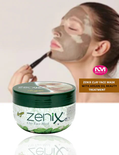 Zenix Clay Face Mask with Argan Oil Beauty Treatment