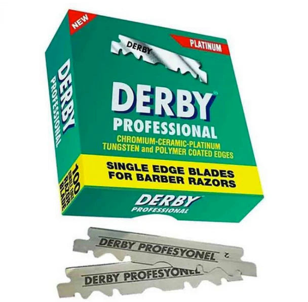 Derby Single Edge Razor Blade With Cut Throat Razors 200