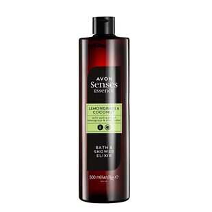 Senses Essence Lemongrass & Coconut Bath & Shower Elixir - 500ml