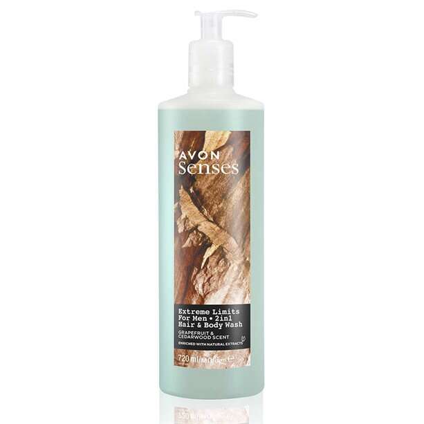 Senses Extreme Limits Hair & Body Wash -720ml