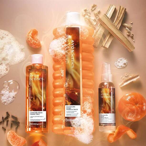 Senses Fireside Glow Shower Gel