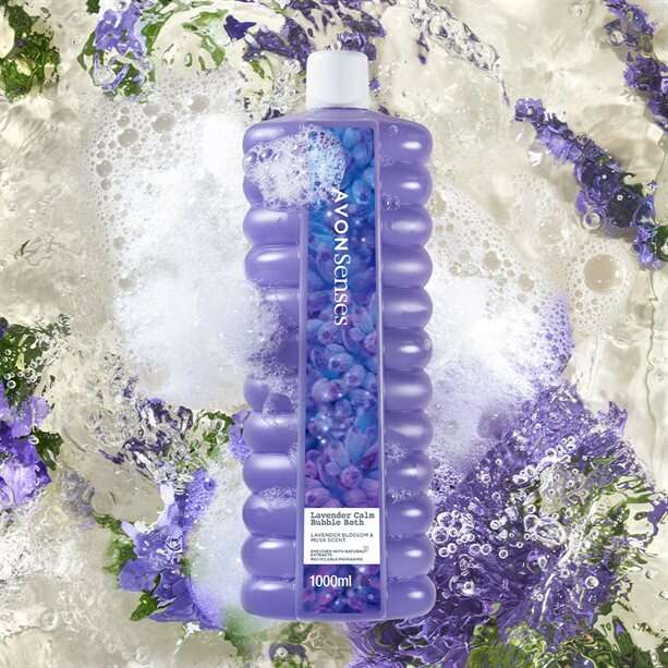 Senses Lavender Calm Bubble Bath - 1 Litre