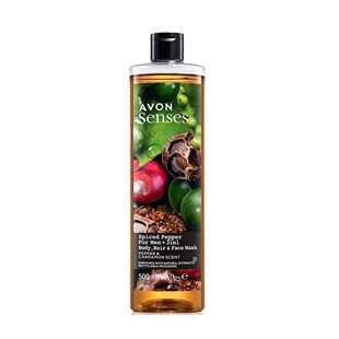 Senses Spiced Pepper Body, Hair & Face Wash - 250ml