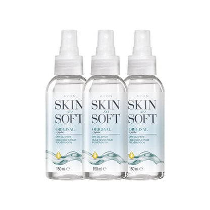 Skin So Soft Original Dry Oil Spray 3-Pack