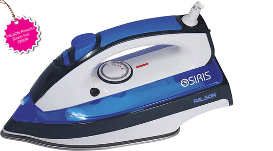 PALSON Powerful Steam Iron 2200W with Steam Blast, Auto Shut Off, Anti Drip, Anti Scale, Self Cleaning