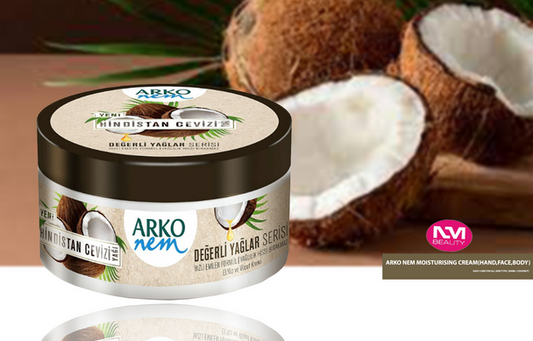 Arko Nem Moisturising Cream(Hand,Face,Body)Daily Care for All Skin Type | 300ml ( COCONUT)