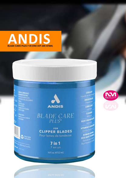 Andis Blade Care Plus 7 In One Dip Jar