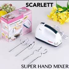 electric hand mixer scarlett