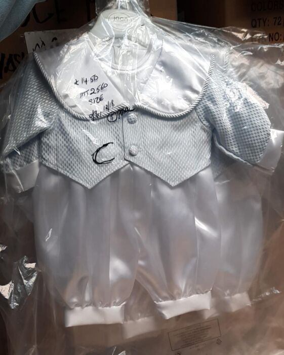 Pack of 5 Baby Boys Christening Gowns