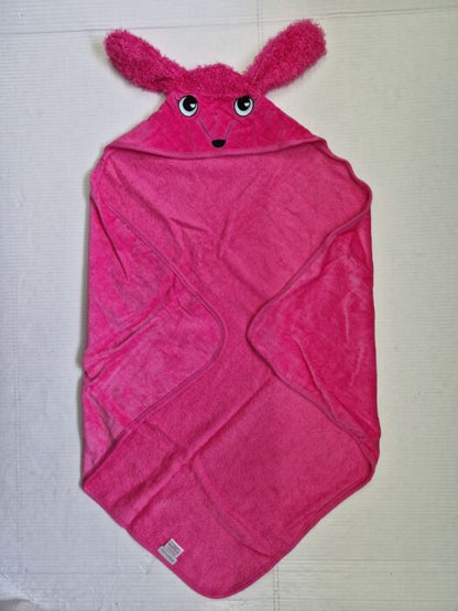 Pack of 30 Cerise Fox Embroidered Towelling Cuddle Robe