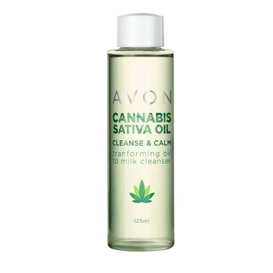 Cannabis Sativa Oil Cleanse & Calm Transforming Oil To Milk Cleanser -125ml