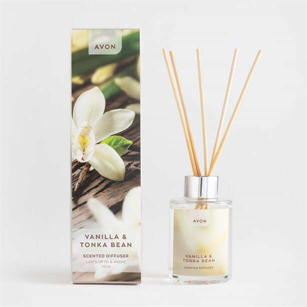 Vanilla & Tonka Bean Reed Diffuser - 70ml