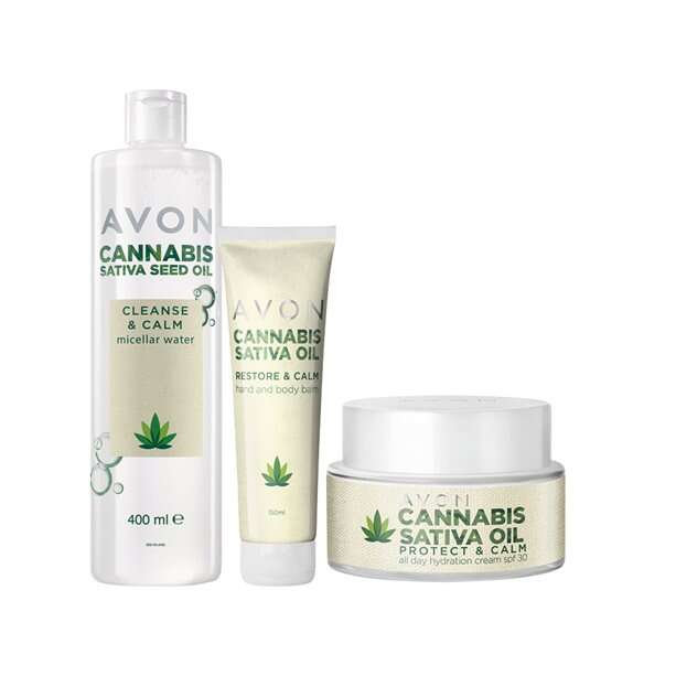 Cannabis Face and Body Set