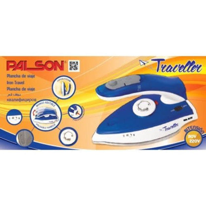 PALSON Travel Iron 1000W Steam & Spray Function- Dual Voltage