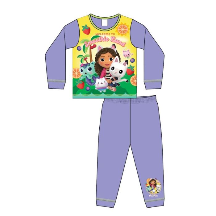 Pack of 18 GIRLS TODDLER GABBYS DOLLHOUSE SUBLIMATION Pyjamas