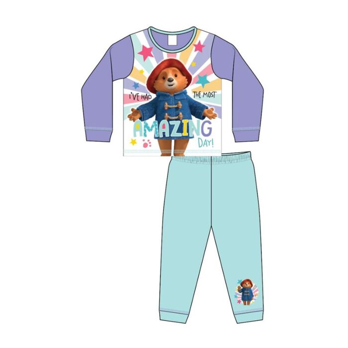 Pack of 18 GIRLS TODDLER PADDINGTON SUBLIMATION Pyjamas